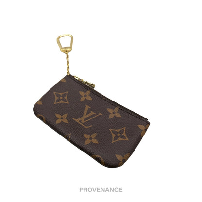 🔴 Louis Vuitton Key Pouch Cles -  Monogram