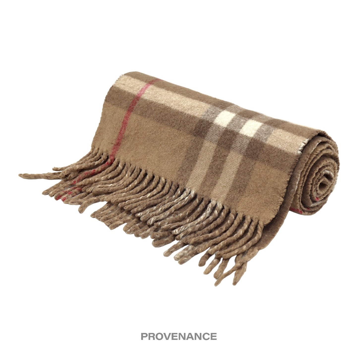 🔴  Burberry Scarf - Two-Tone Nova Check Merino Wool