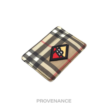 🔴 Burberry Card Holder Wallet - Nova Vintage Check