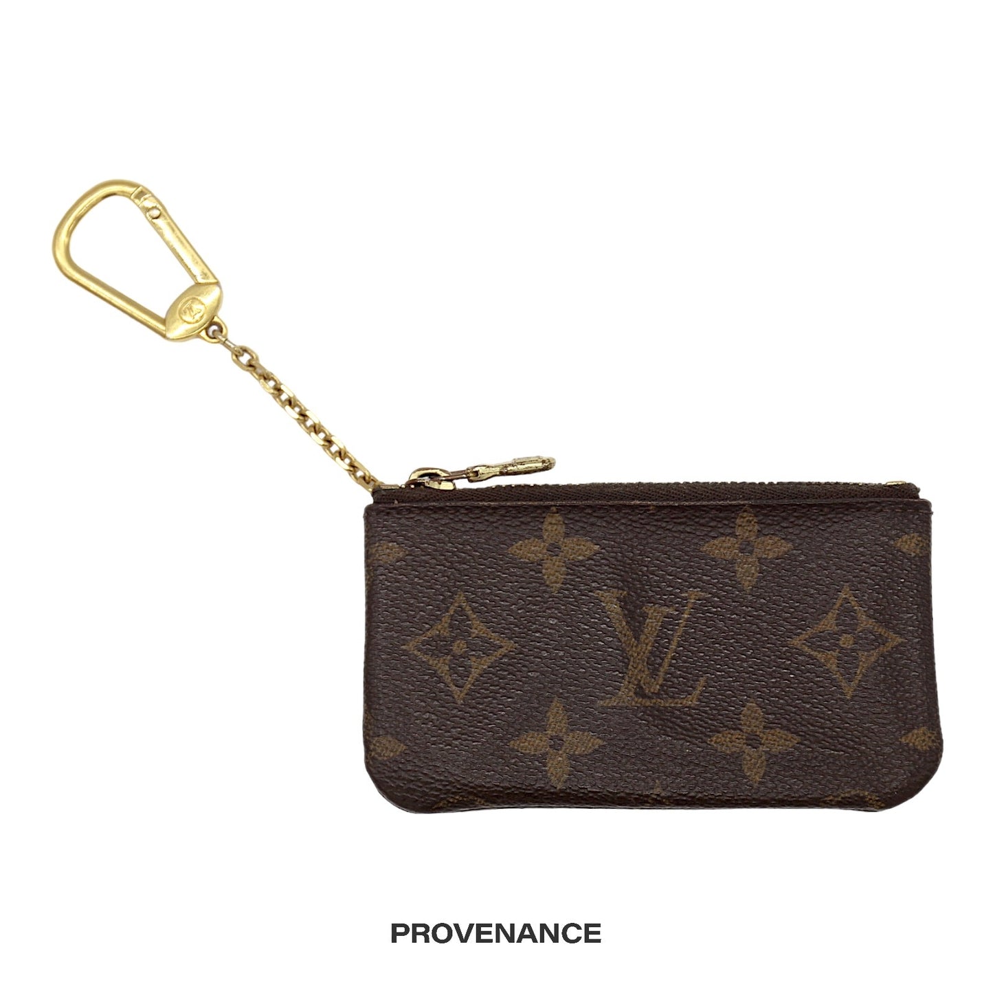 🔴 Louis Vuitton Key Pouch Cles -  Monogram