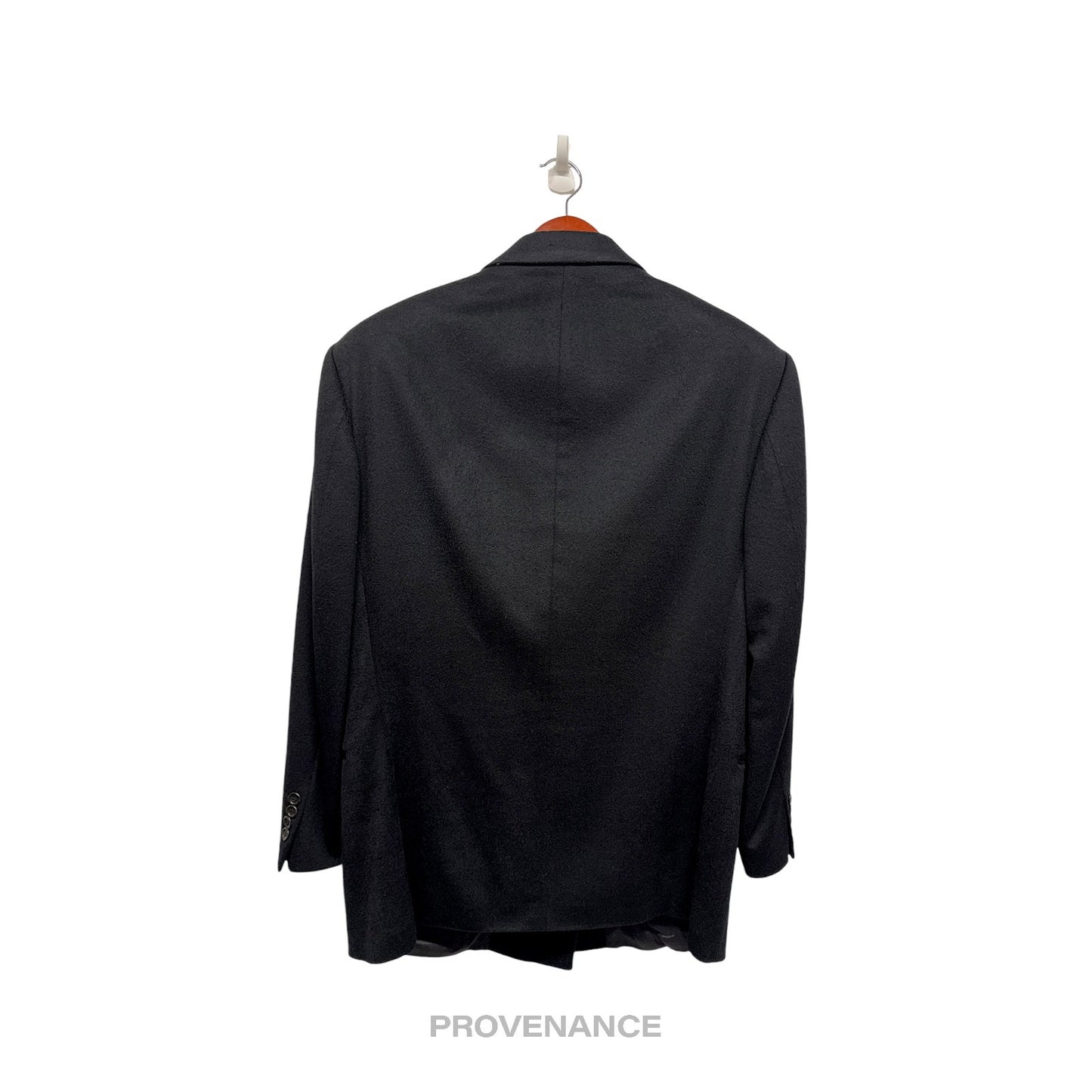 🔴 Boss x Loro Piana Jacket Overcoat - Black Cashmere 36 46