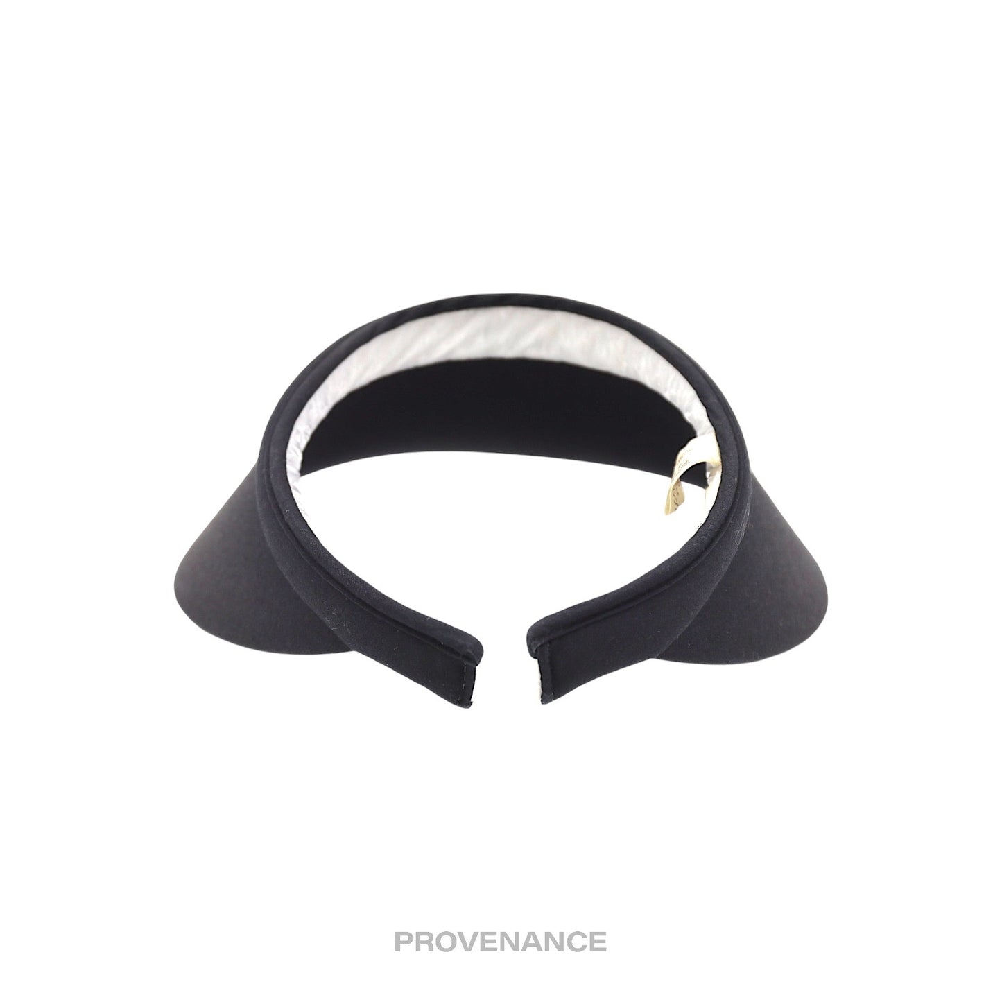 🔴 Balenciaga Logo Visor - Black White