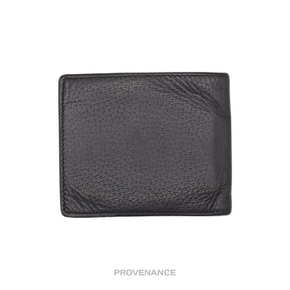 🔴 Gucci GG Marmont Bifold Wallet - Black Leather