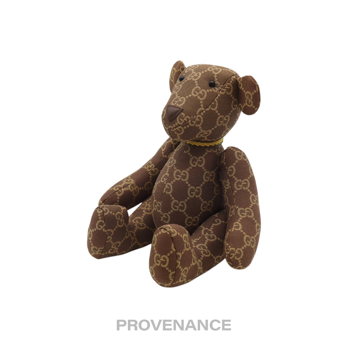 🔴 Gucci Teddy Bear - GG Canvas Brown