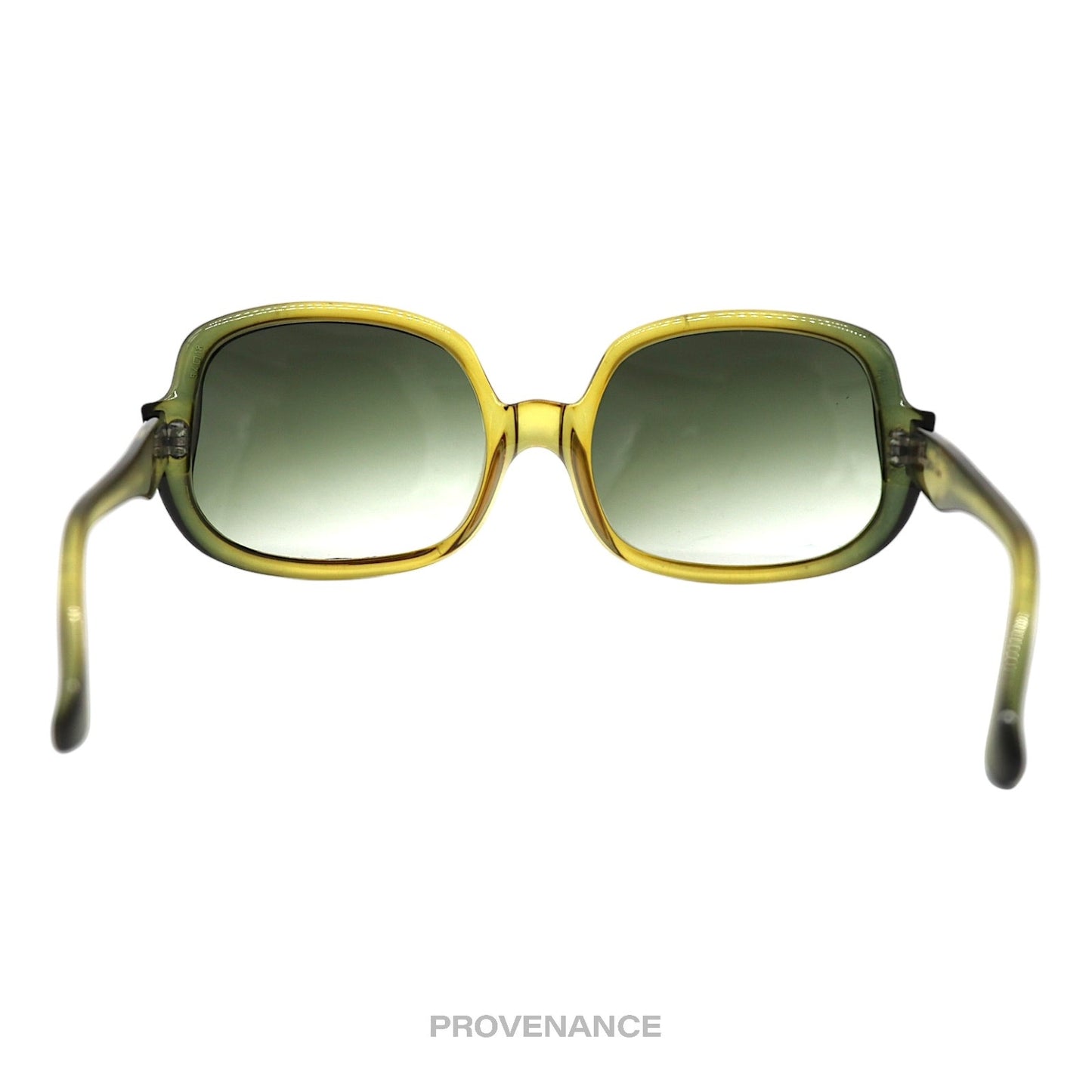 🔴 Christian Dior Optyl Vintage Sunglasses - Green Yellow