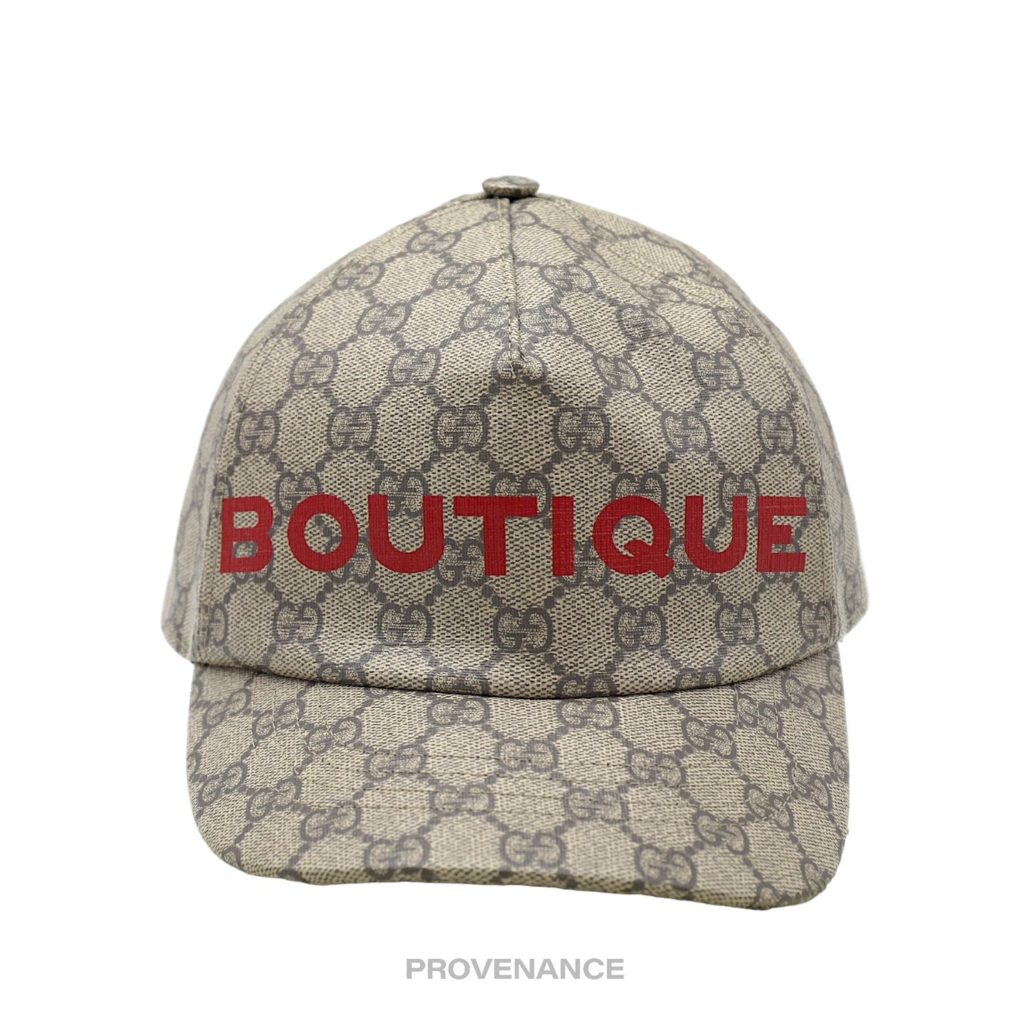 🔴 Gucci GG Supreme BOUTIQUE Cap - Monogram GG Canvas