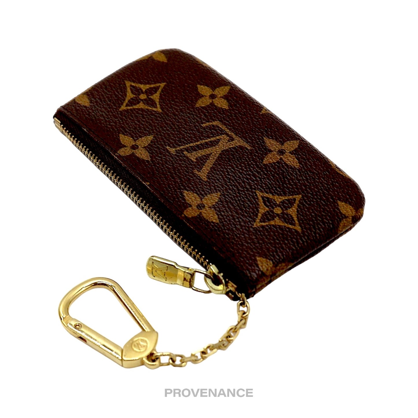 🔴 Louis Vuitton Key Pouch Cles - Monogram