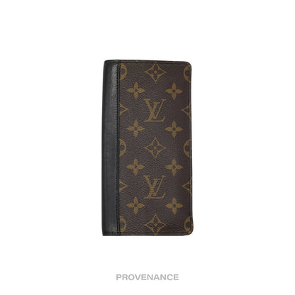🔴 Louis Vuitton Tanon Long Wallet - Monogram Macassar