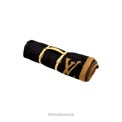 🔴 Louis Vuitton Initials Karakoram Blanket - Wool Cashmere