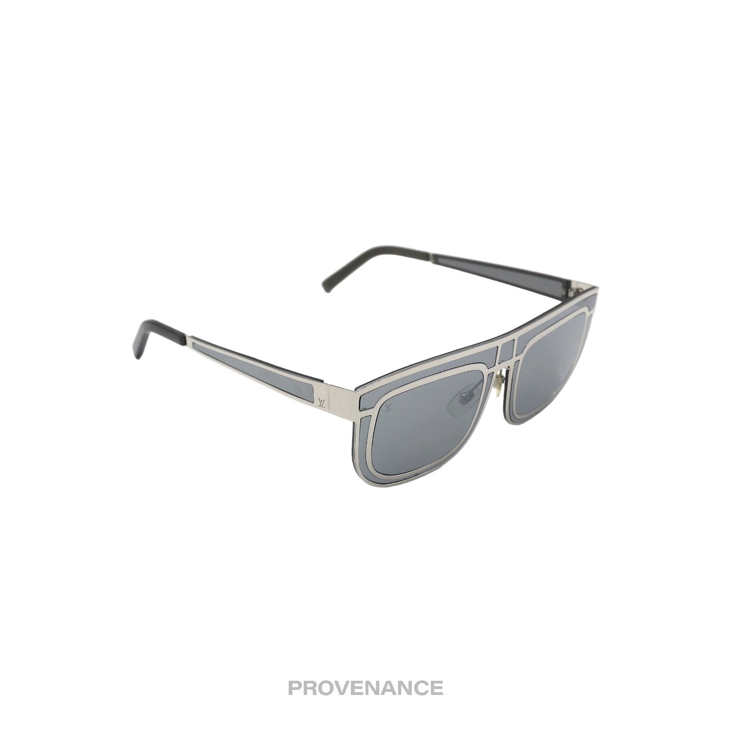 🔴 Louis Vuitton Phenix Sunglasses - Silver Mirror