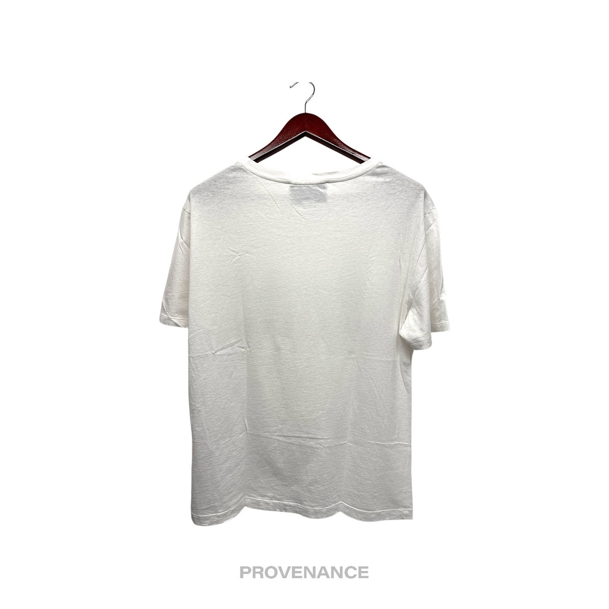 🔴 Gucci GG Signature Web Vintage Logo T-Shirt - White M
