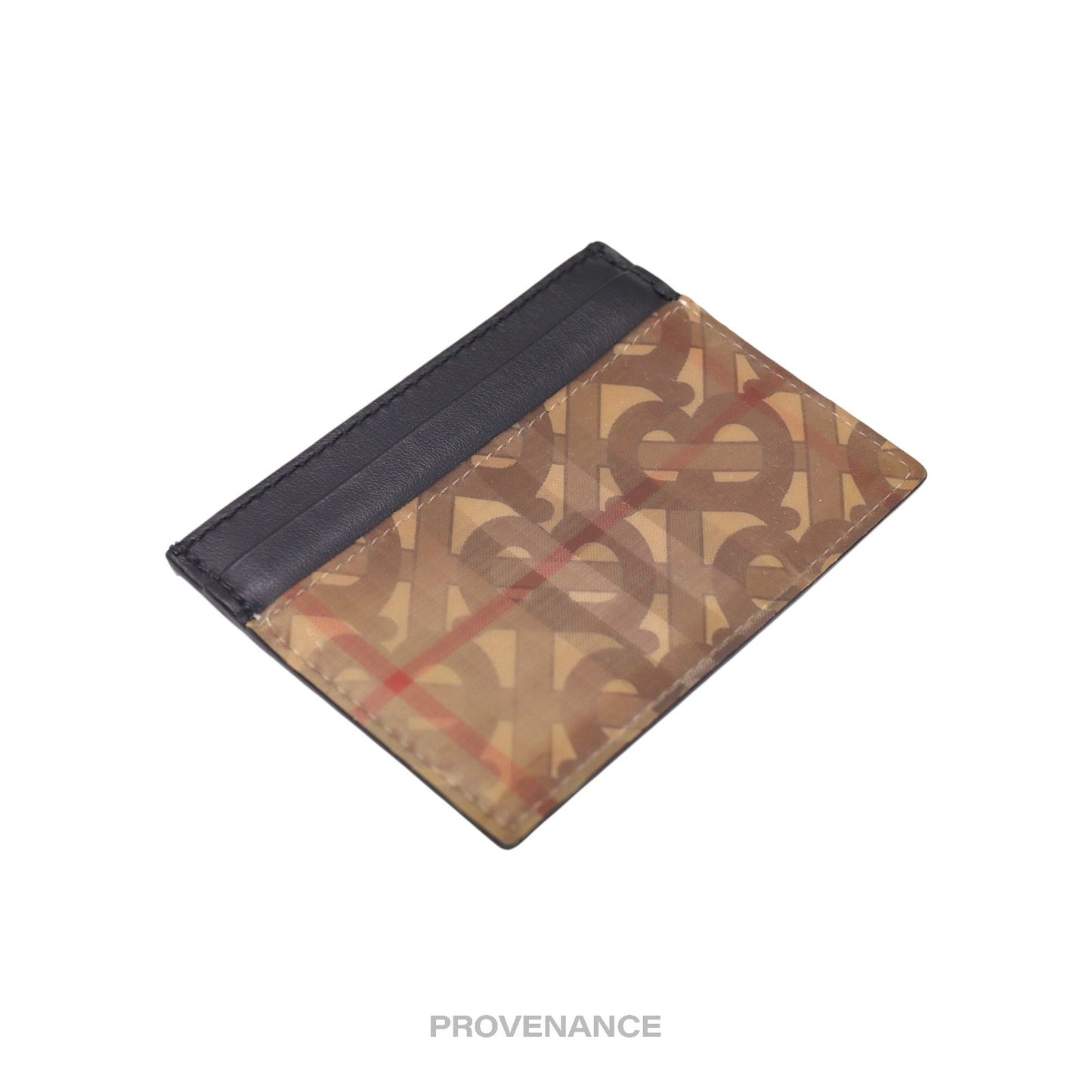 🔴 Burberry Card Wallet - Hologram Lenticular Monogram Check