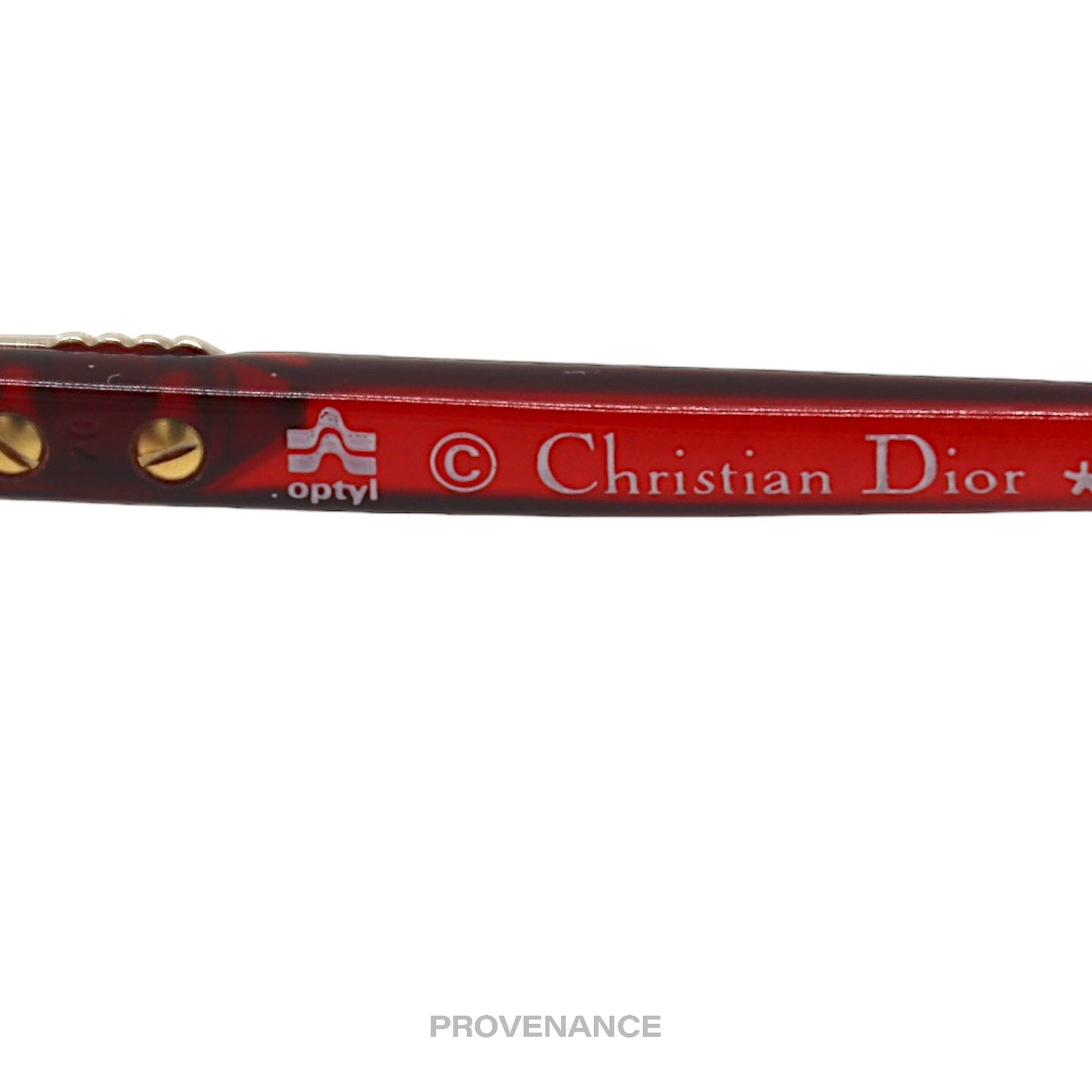 🔴 Christian Dior Optyl Vintage Sunglasses 2250 - Red