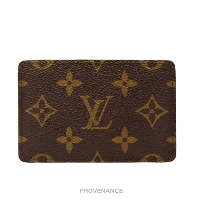 🔴 Louis Vuitton Card Holder Wallet - "MALLETIER" Monogram