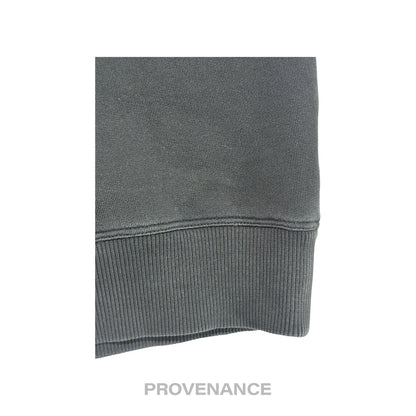 🔴 Saint Laurent Paris SLP Logo Hoodie Slow Kissing Black S