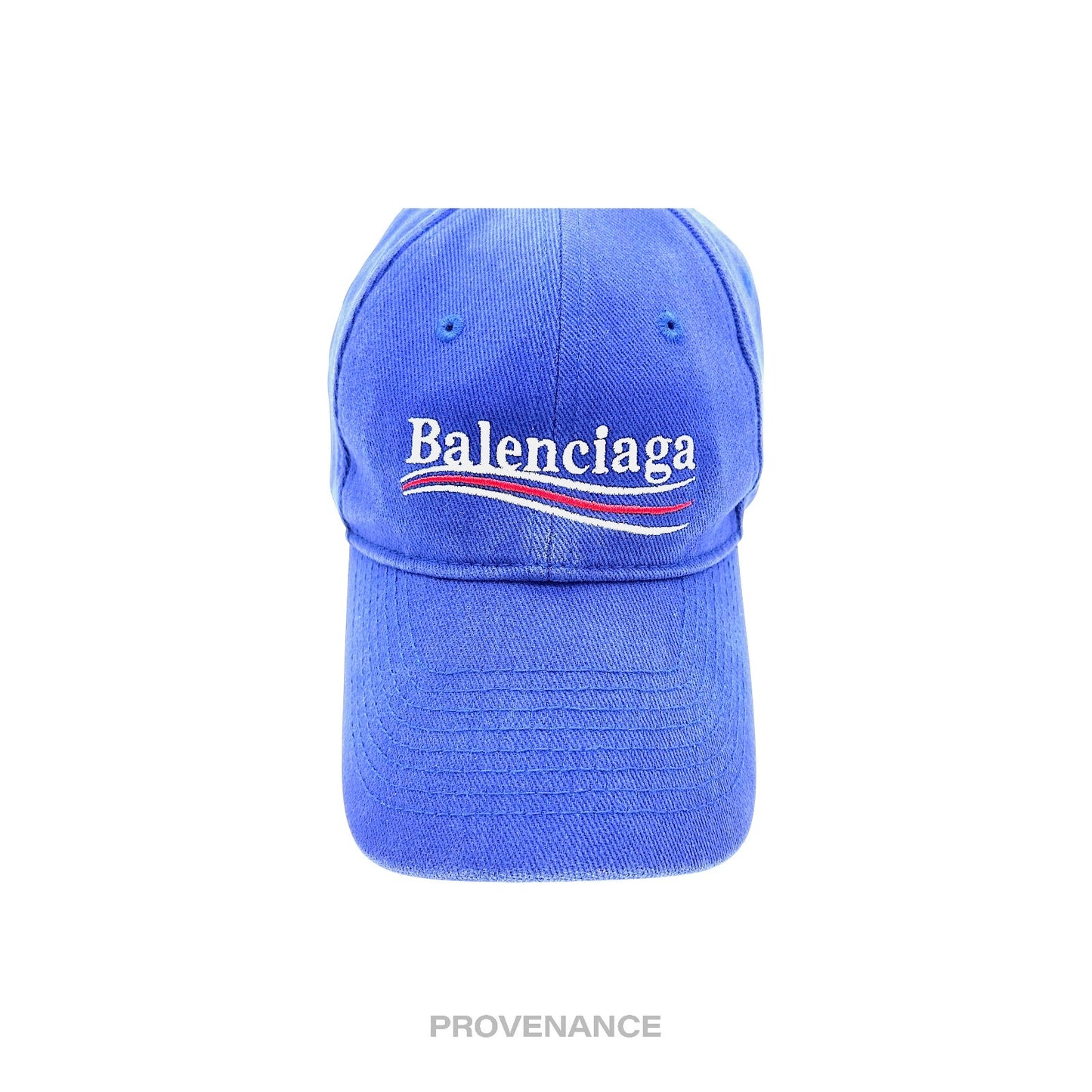 🔴 Balenciaga Political Campaign Cap Hat - Archetype Blue