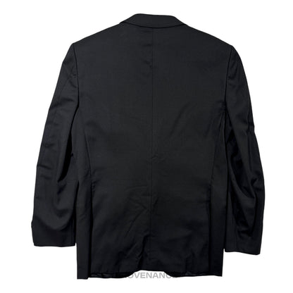 🔴 Zegna Black Dinner Jacket Coat Tuxedo - Peak 36 46