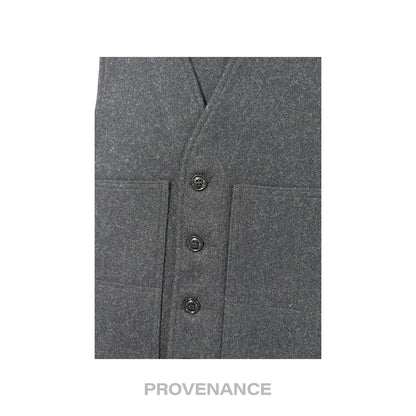 🔴  Filson Mackinaw Wool Vest - Charcoal 36
