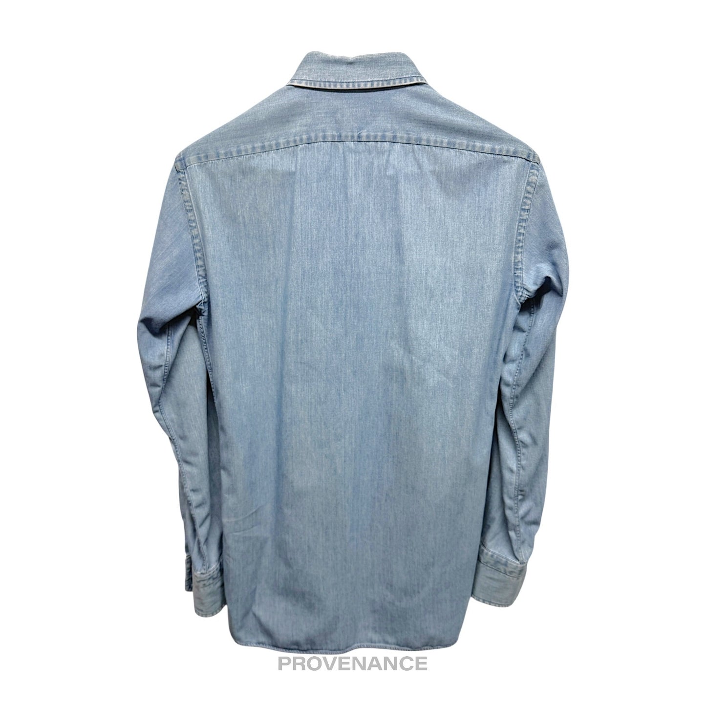 🔴 Tom Ford Denim Shirt - Blue 38 15