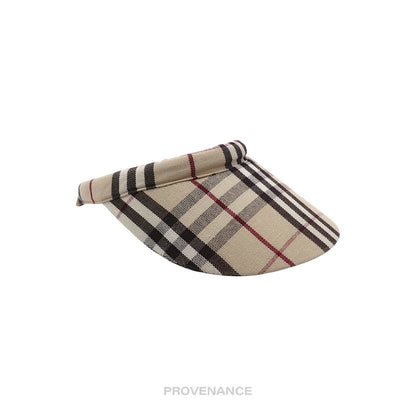 🔴 Burberry Golf Visor - Nova Haymarket Check