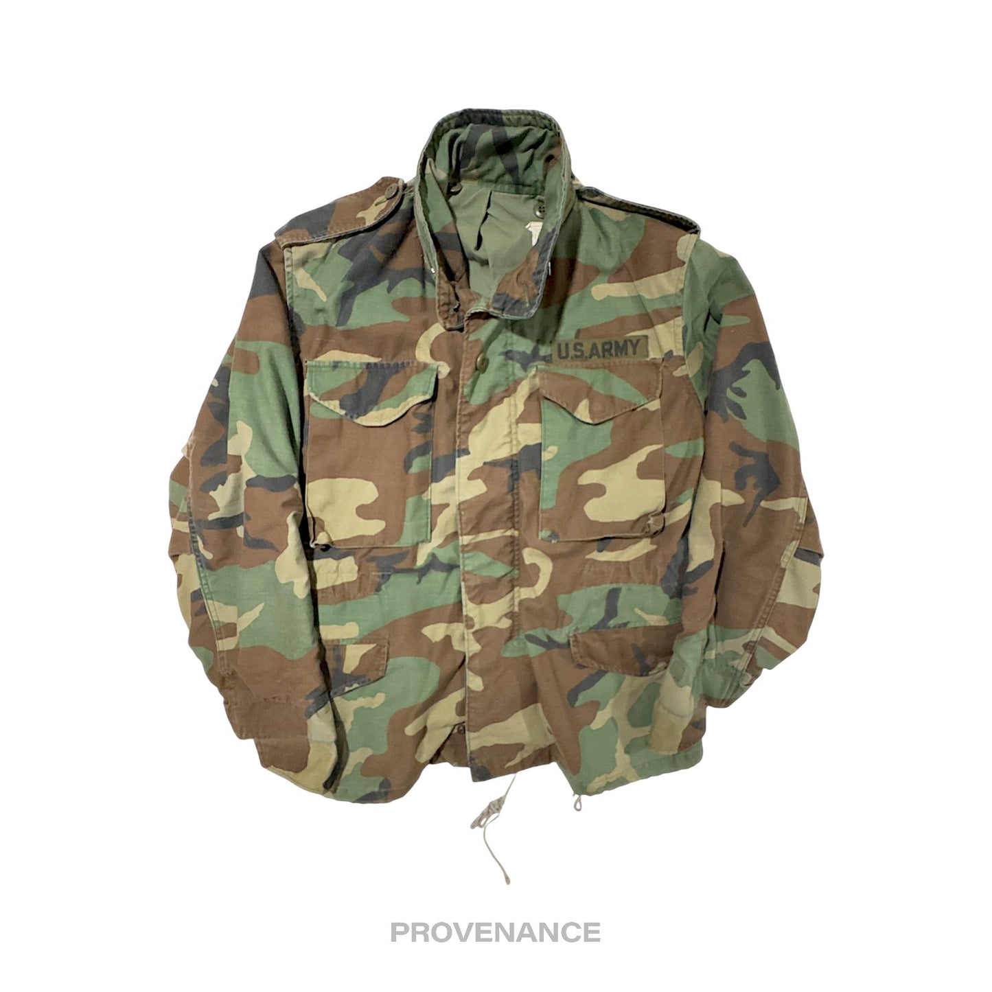 🔴 US ARMY M-65 FIELD JACKET - Camouflage S