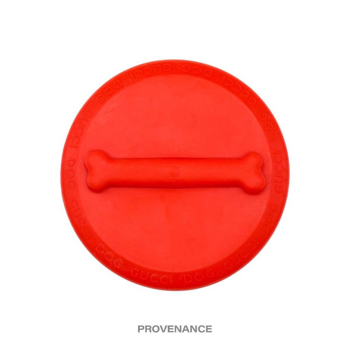 🔴 Gucci Dog Frisbee - Red