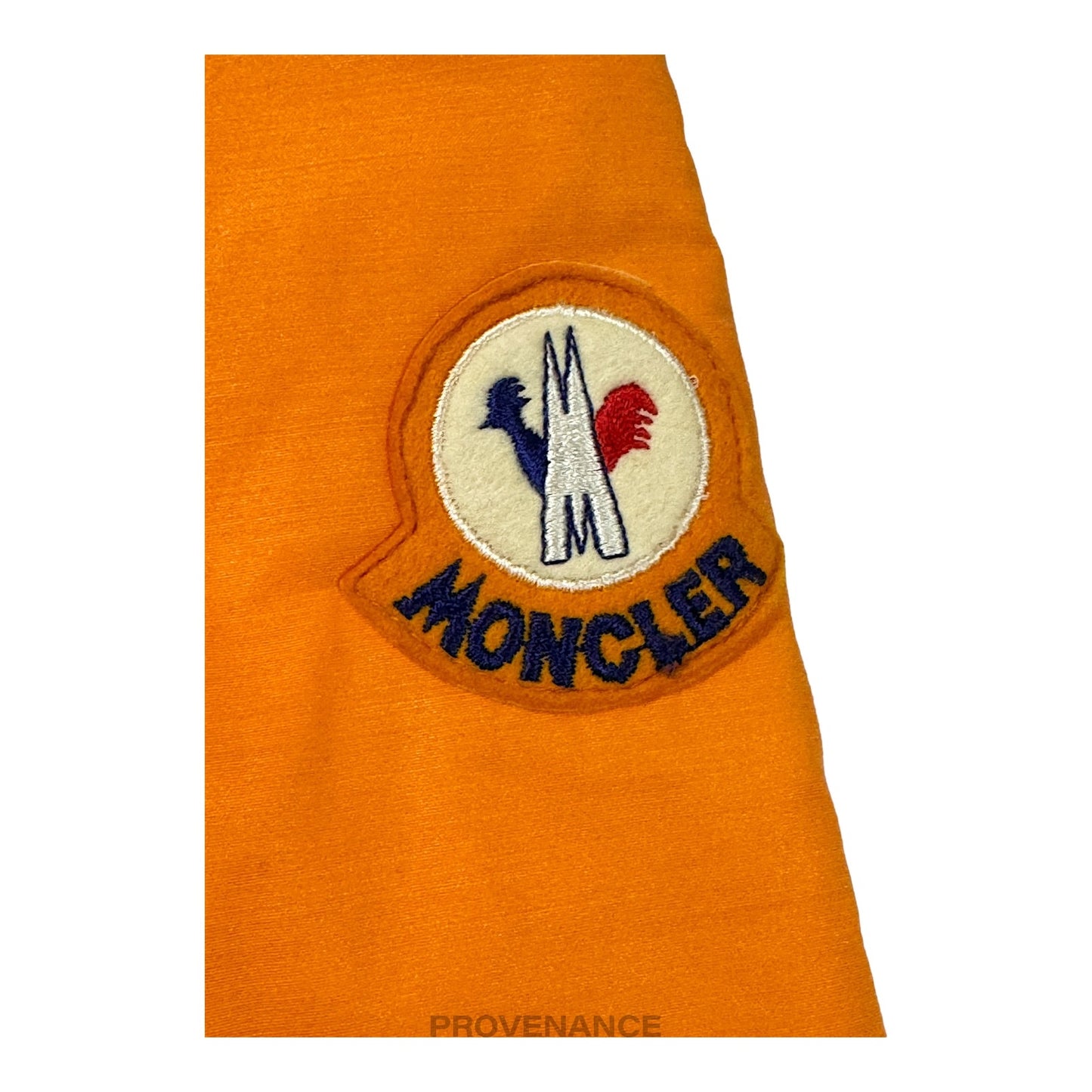 🔴 Moncler Light Ski Jacket Coat - Orange/Red