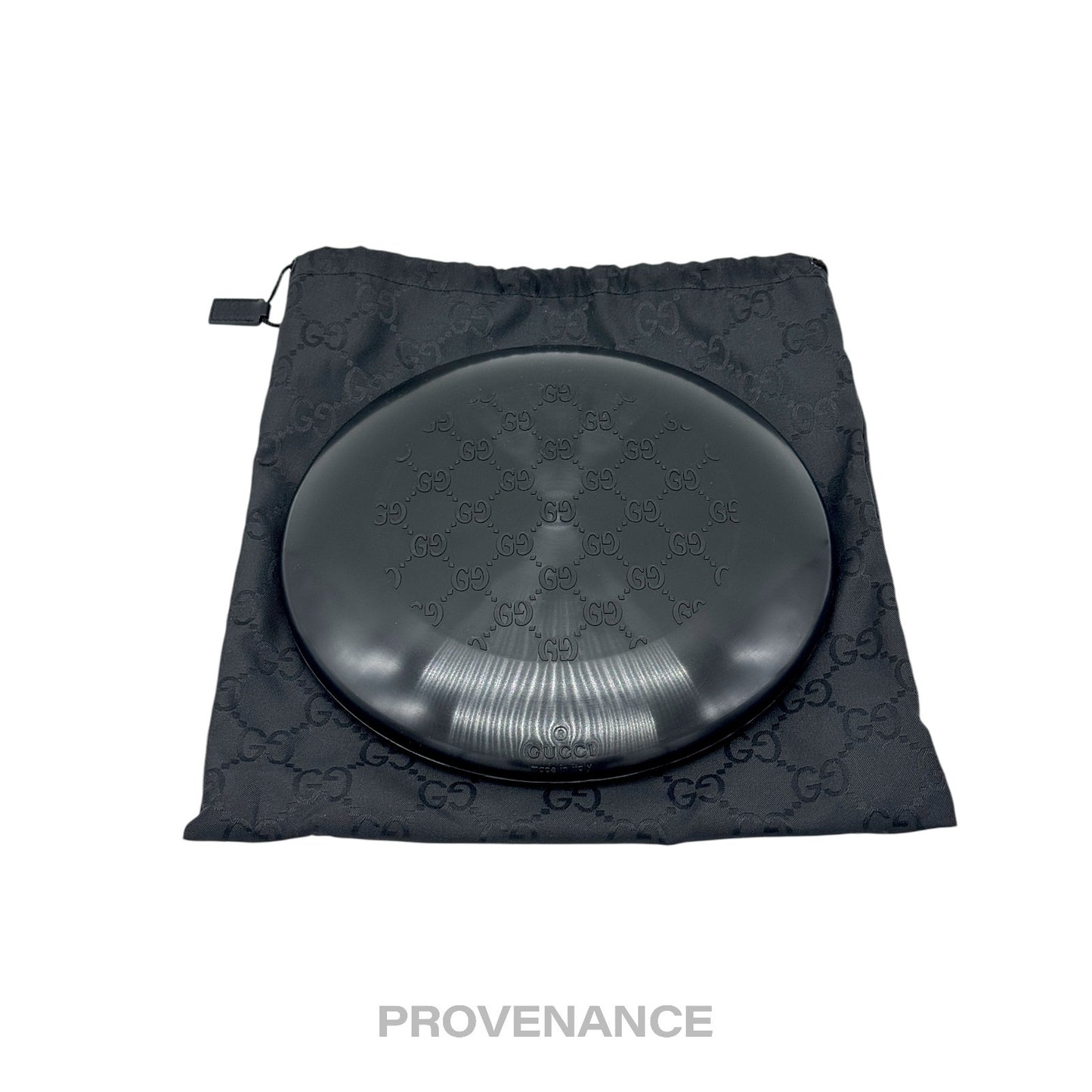 🔴 Gucci Dog GG Monogram Frisbee - Black