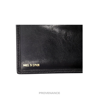 🔴 Givenchy 4G Logo 8CC Bifold Wallet - Monsieur Black Leather