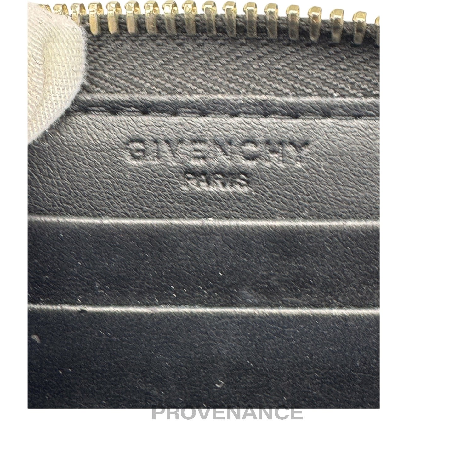 🔴 Givenchy Bambi Zip Card Wallet - Black