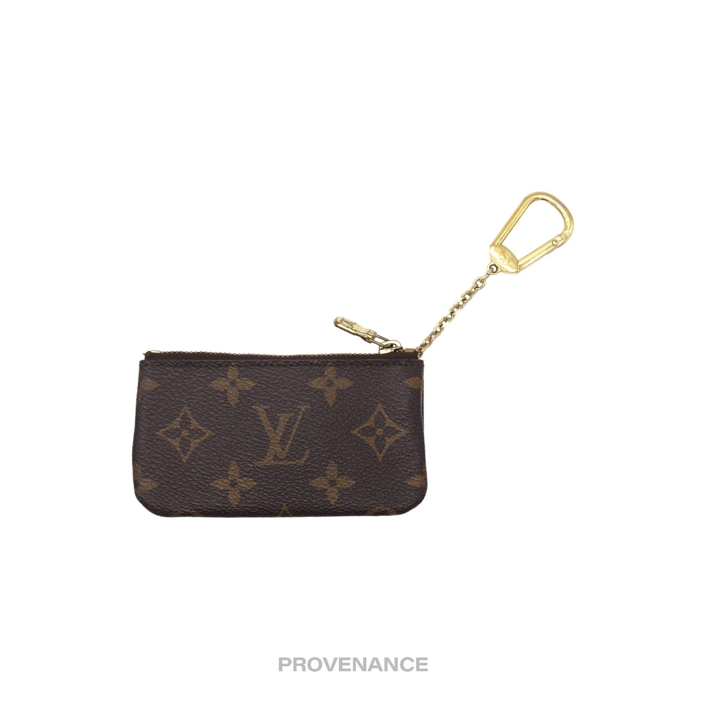 🔴 Louis Vuitton Key Pouch Cles - Monogram