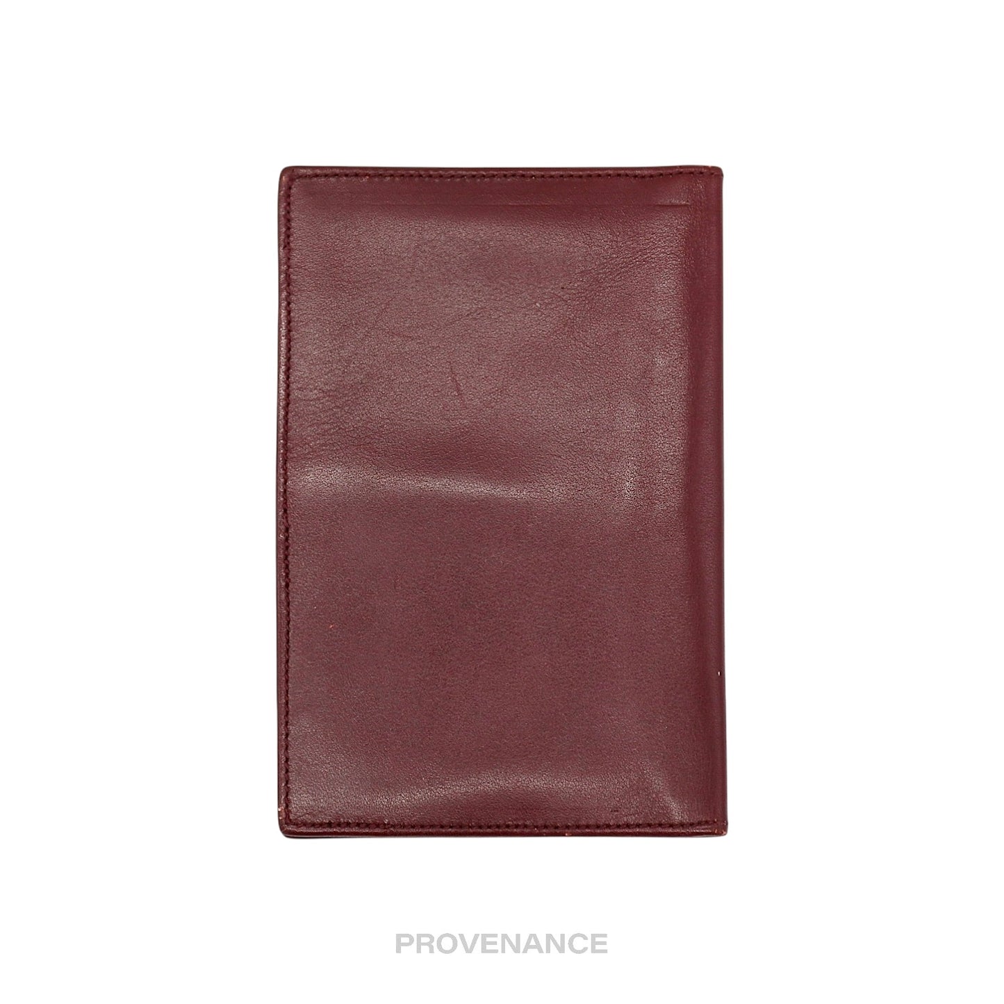 🔴 Givenchy 4G Logo ID Card Wallet - Burgundy Leather