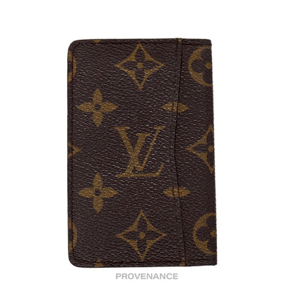 🔴 Louis Vuitton Pocket Organizer Wallet - Monogram