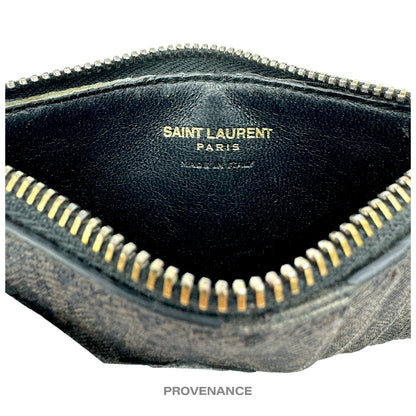 🔴 Saint Laurent Paris SLP Fragment Card Wallet - Monogram