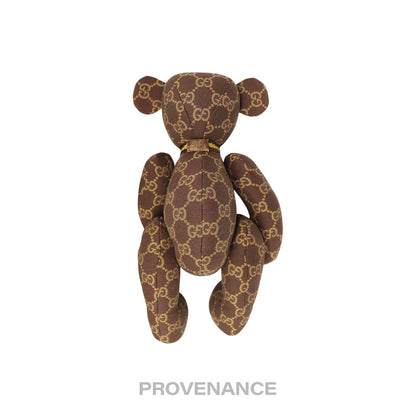 🔴 Gucci Teddy Bear - GG Canvas Brown