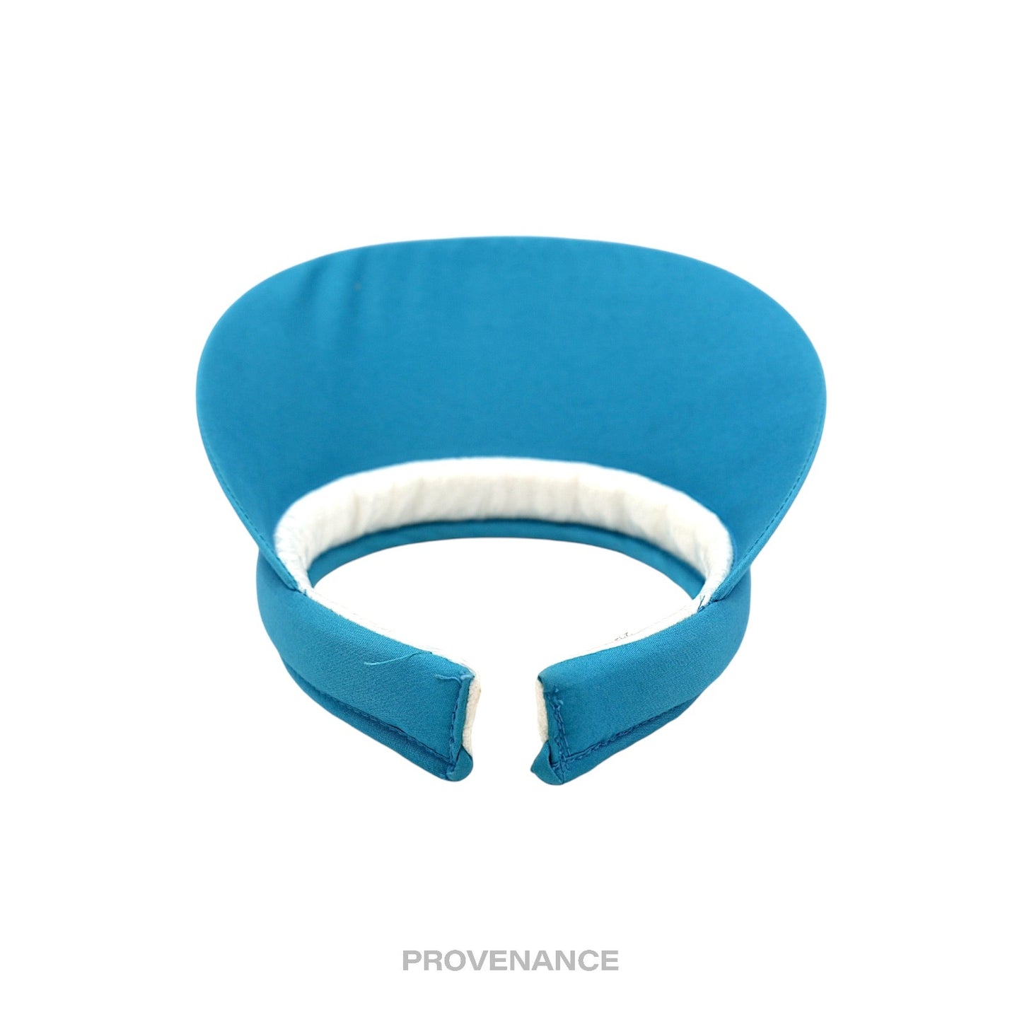 🔴 Christian Dior CD Sports Logo Visor - Turquoise Blue