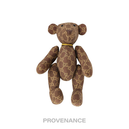 🔴 Gucci Teddy Bear - GG Canvas Brown