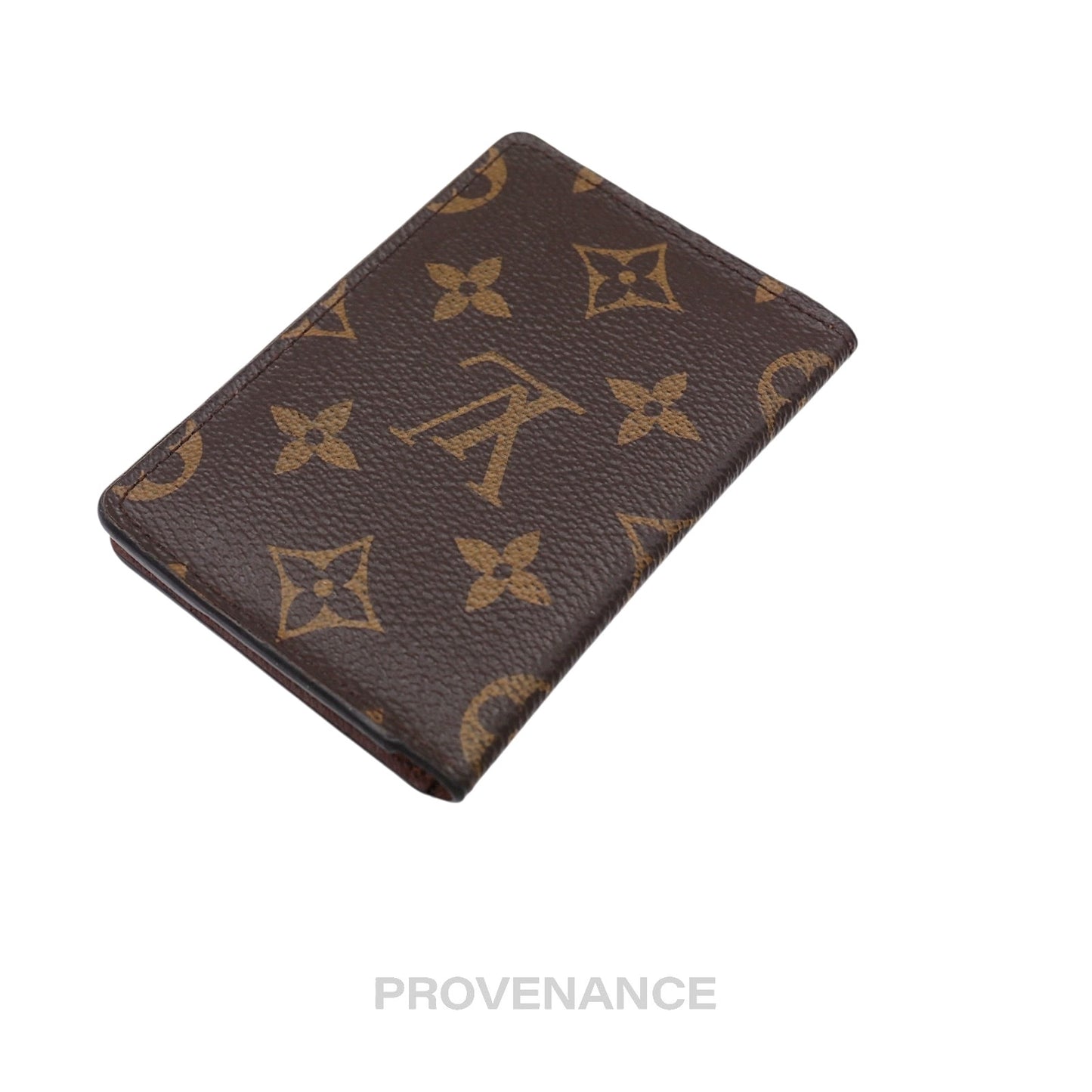 🔴 Louis Vuitton Pocket Organizer Card Wallet NM - Monogram