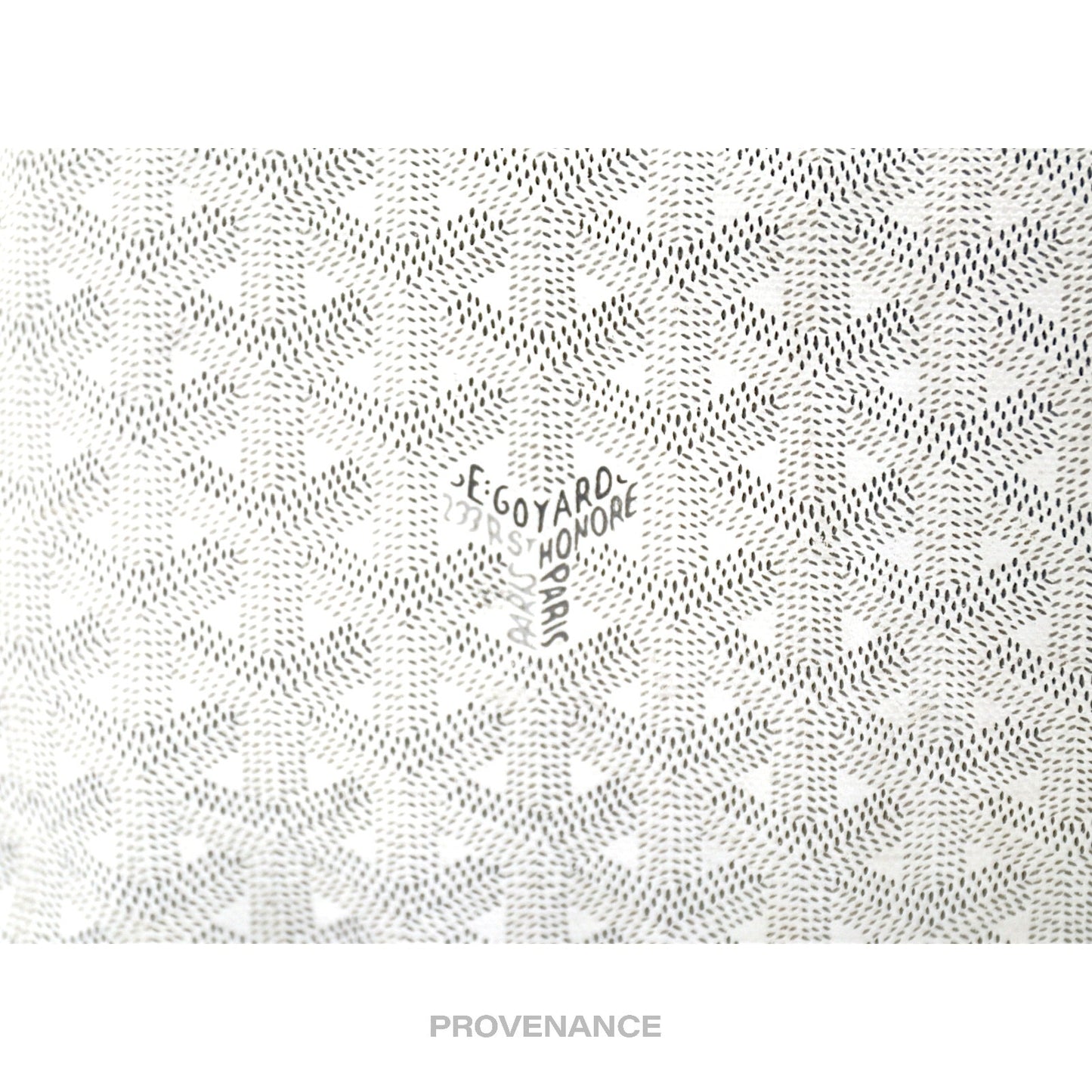 🔴 Goyard St. Louis Tote PM Bag - White Goyardine