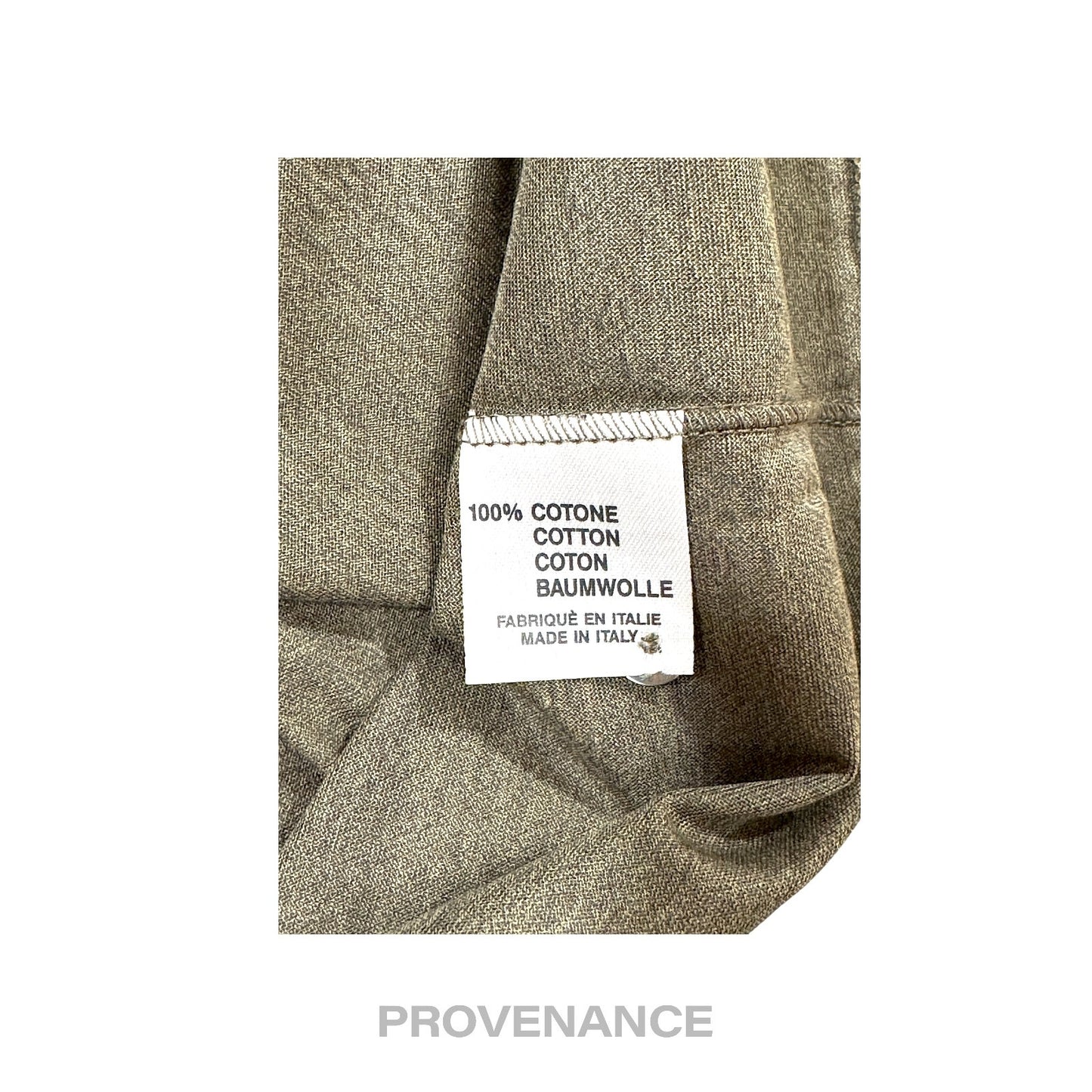 🔴 Lanvin Logo Polo Shirt - Khaki