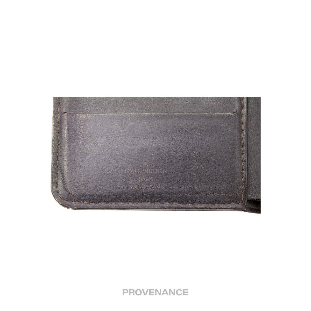 🔴 Louis Vuitton 6CC Bifold Wallet - Utah Brown Leather