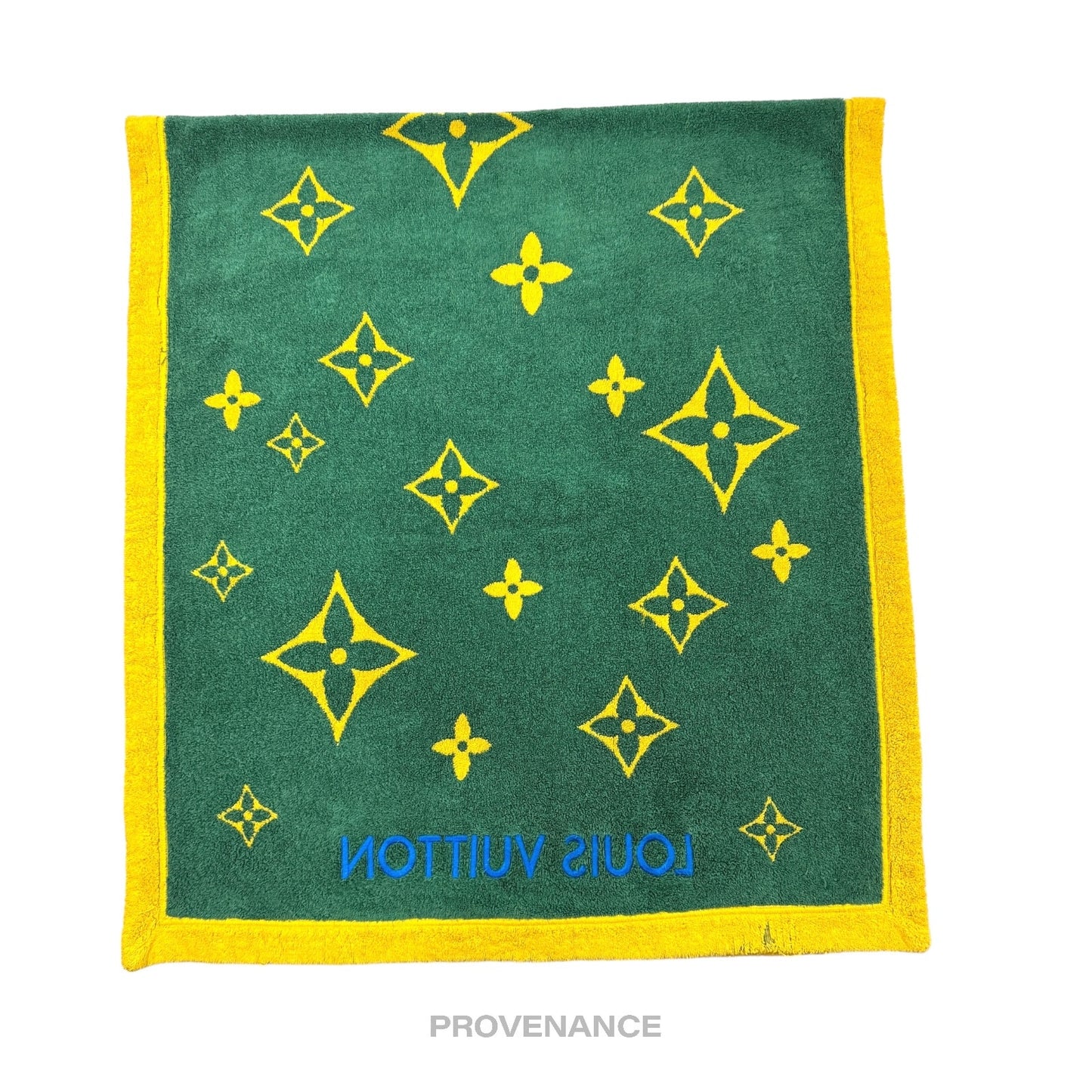 🔴 Louis Vuitton Beach Towel - BRAZIL 500 ANOS Monogram