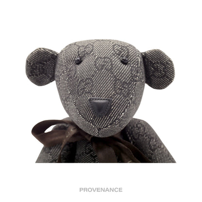 🔴 Gucci Teddy Bear - Charcoal GG Canvas