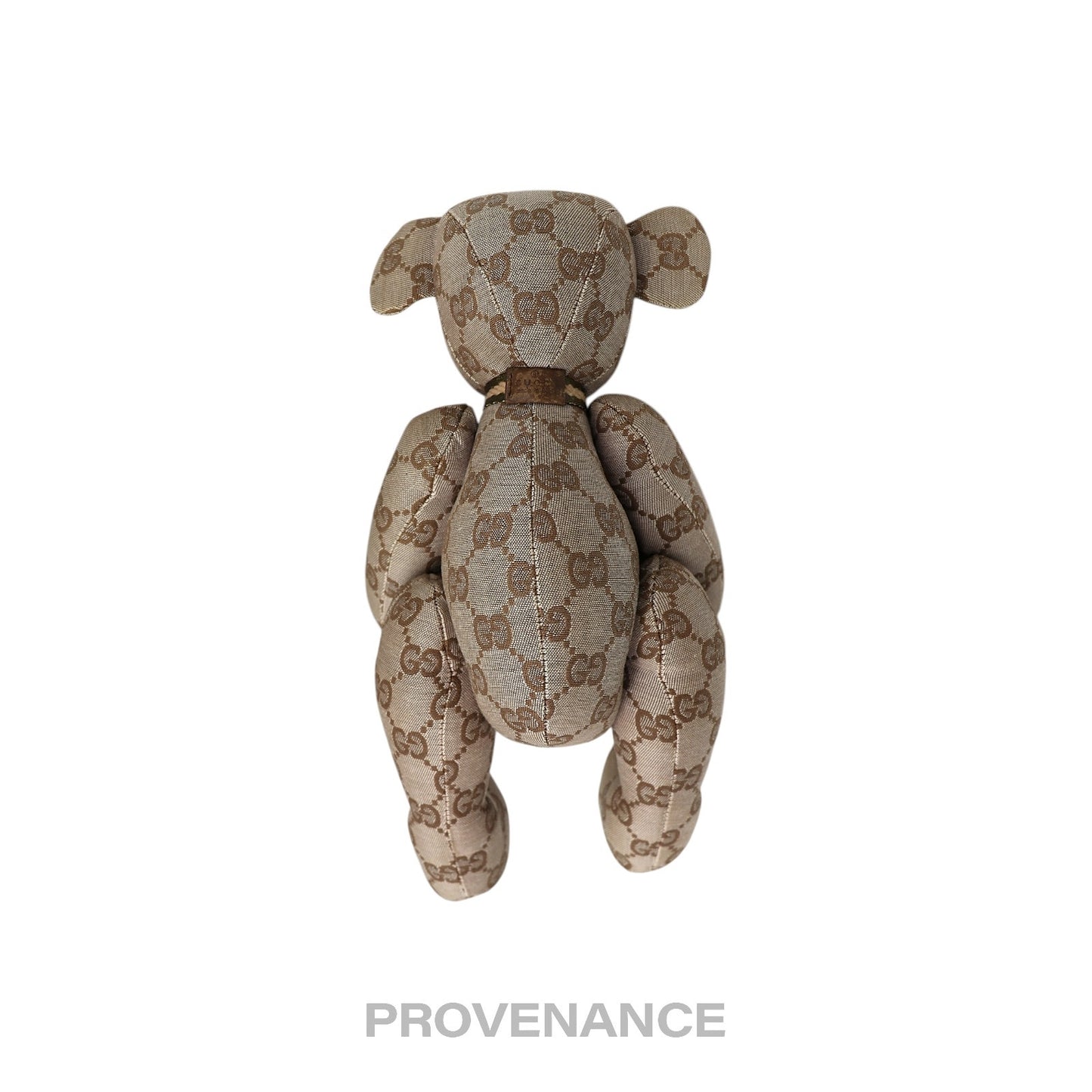 🔴 Gucci Teddy Bear - GG Canvas Tan