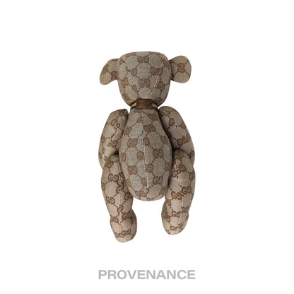 🔴 Gucci Teddy Bear - GG Canvas Tan