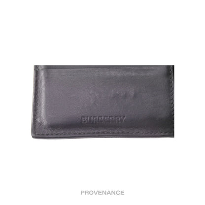 🔴 Burberry Bifold Wallet - Nova Check Black