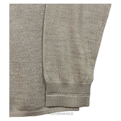 🔴 Balenciaga Raglan Wool Sweater - Oatmeal S