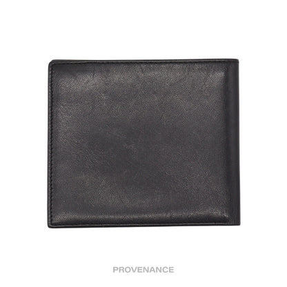 🔴 Givenchy 4G Logo 8CC Bifold Wallet - Monsieur Black Leather