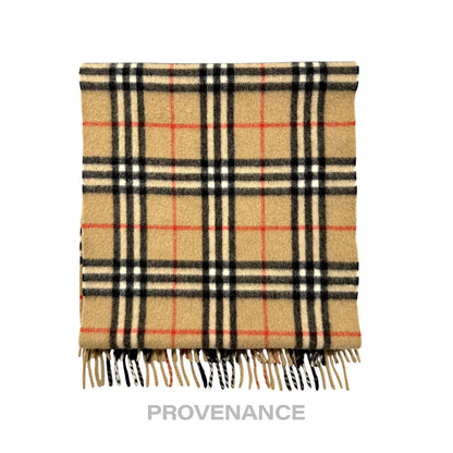 🔴 Burberry Scarf - PURE CASHMERE Nova Check
