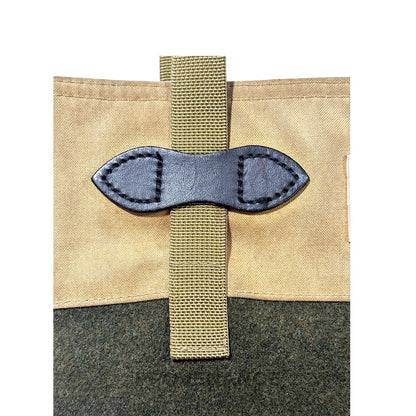 🔴 Filson Tin Cloth & Mackinaw Wool Tote Bag Tan Olive